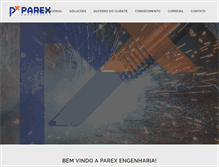 Tablet Screenshot of parex.com.br
